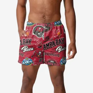 Tampa Bay Buccaneers Logo Rush Swimming Trunks