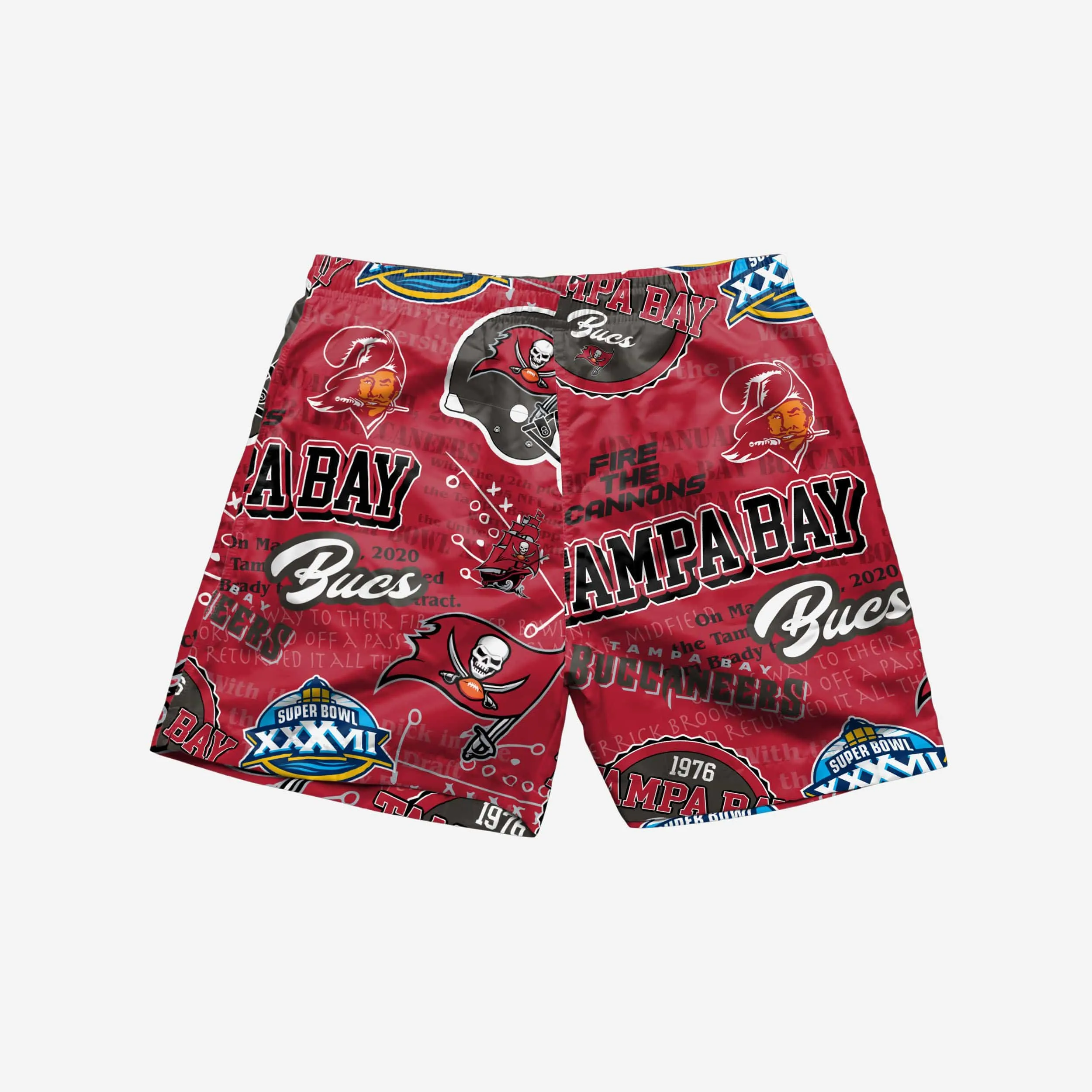 Tampa Bay Buccaneers Logo Rush Swimming Trunks