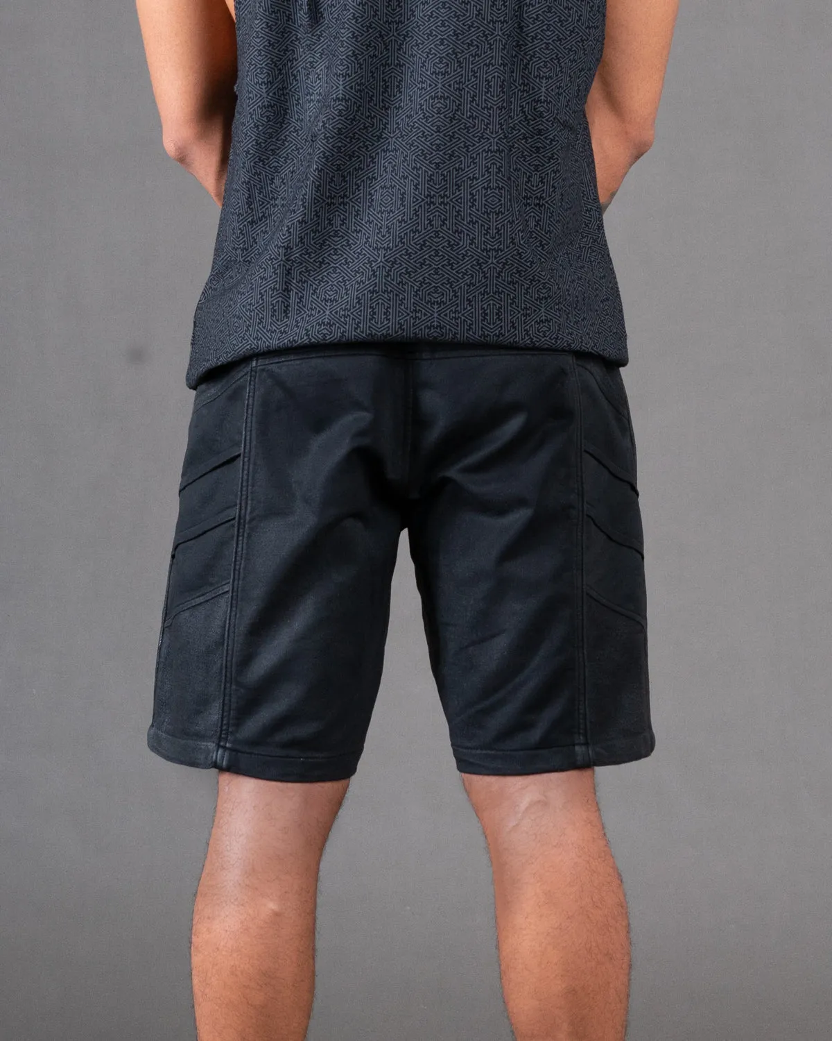 TECH. Short Pant Cyberpunk Waxed Men's Pants