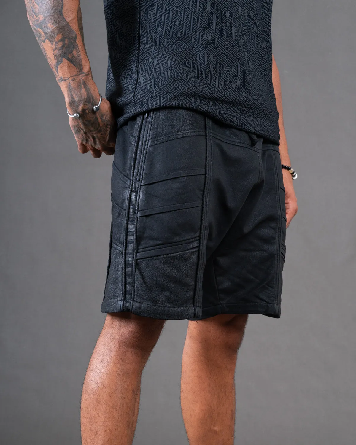 TECH. Short Pant Cyberpunk Waxed Men's Pants