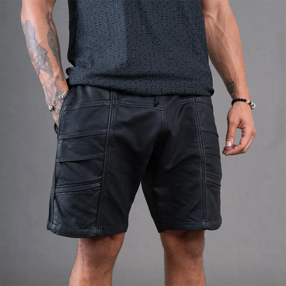 TECH. Short Pant Cyberpunk Waxed Men's Pants
