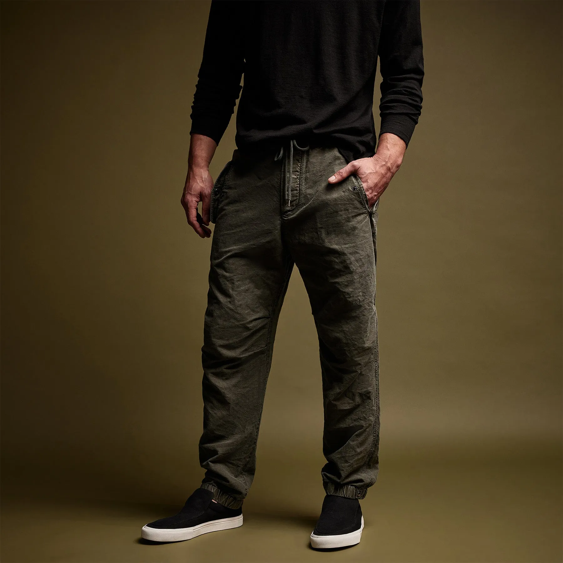 Textured Flight Pant - Palm Pigment