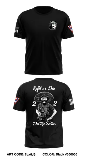 TF East, 838th MP Co Core Men's SS Performance Tee - 7gx6J6
