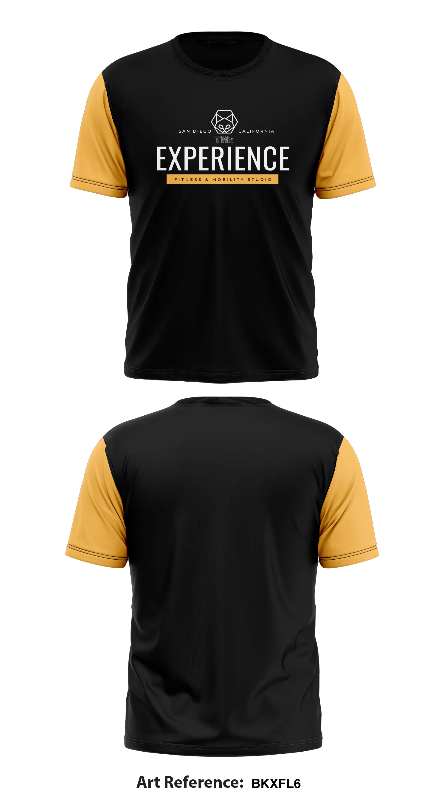The Experience Fitness & Mobility Studio Store 1 Core Men's SS Performance Tee - BkxFL6