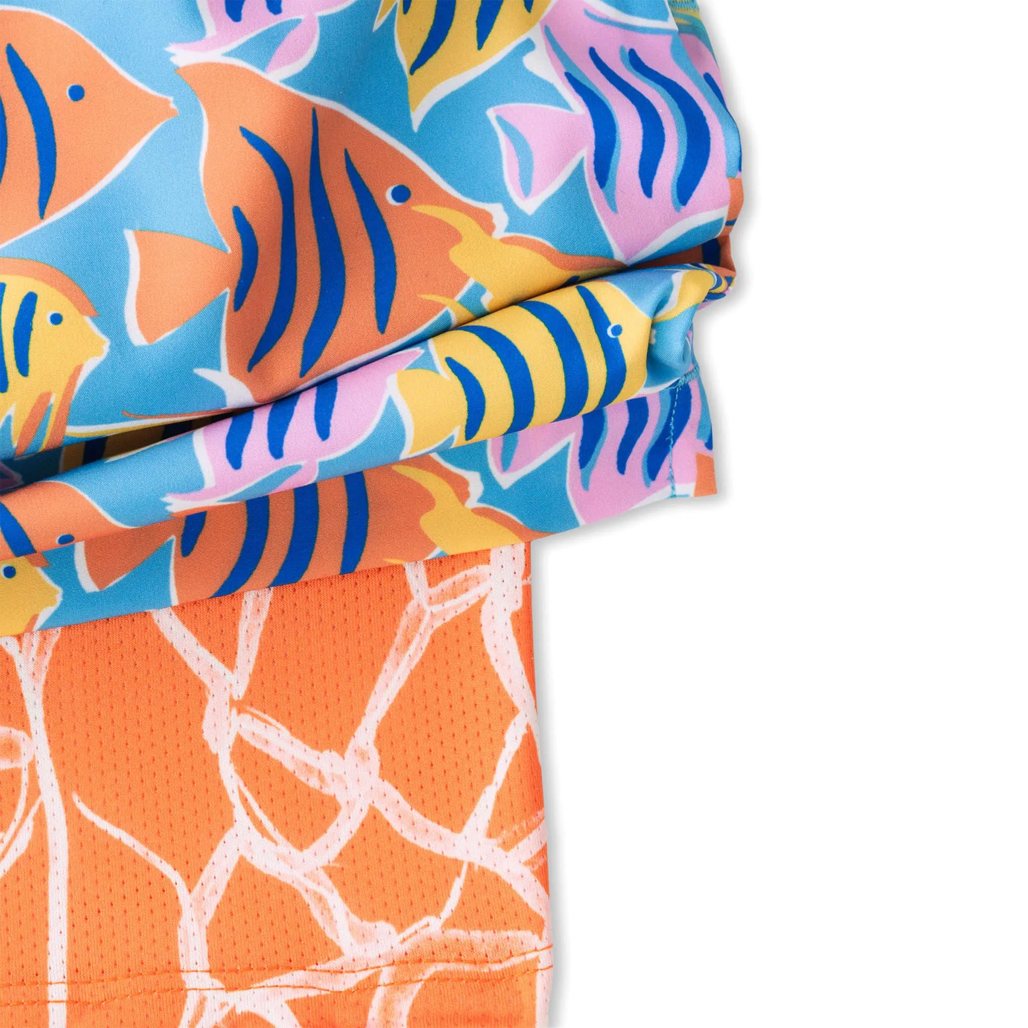 The Fish Tanks Lined 5.5 inch Swim Shorts
