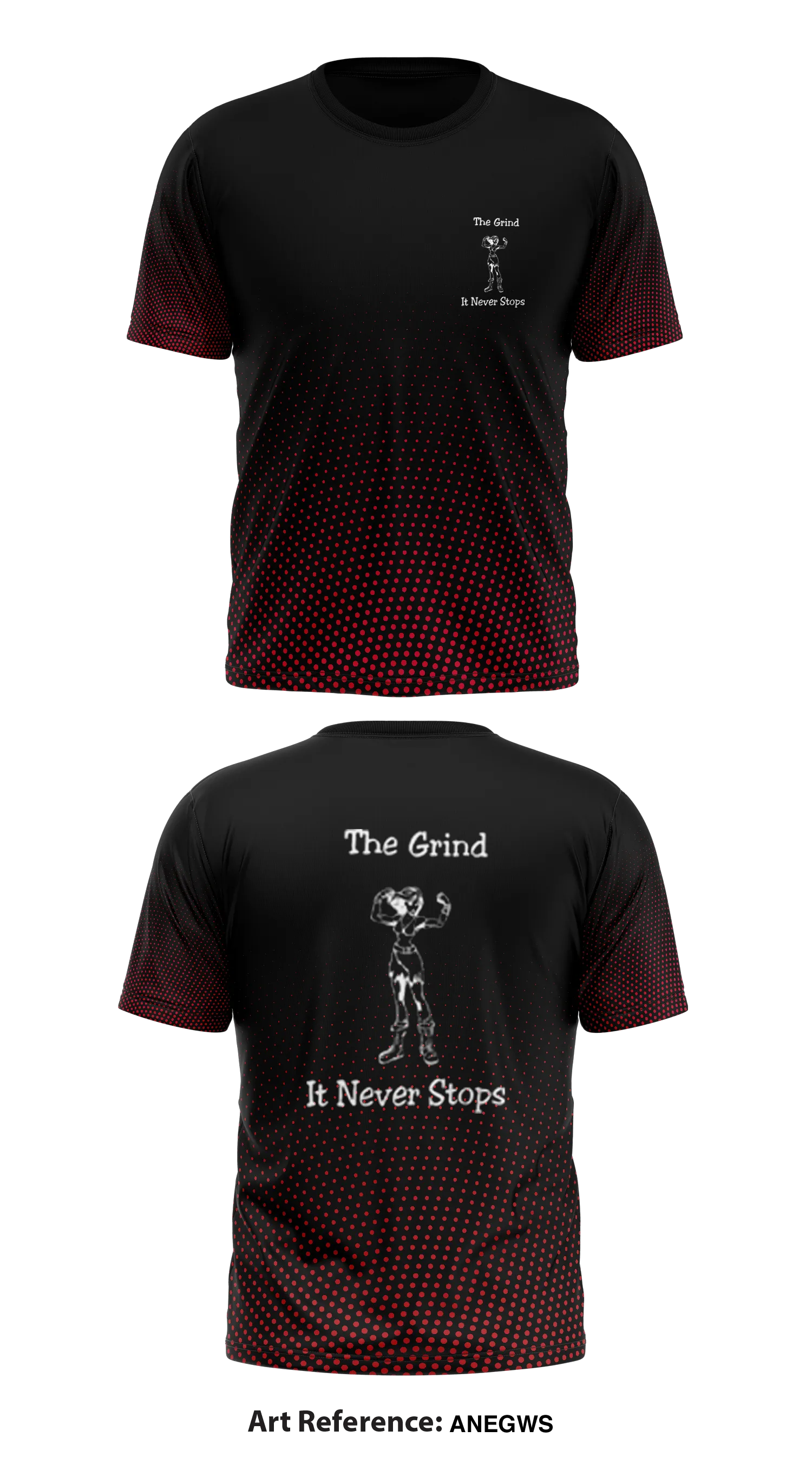 The Grind Core Men's SS Performance Tee - ANEGWs