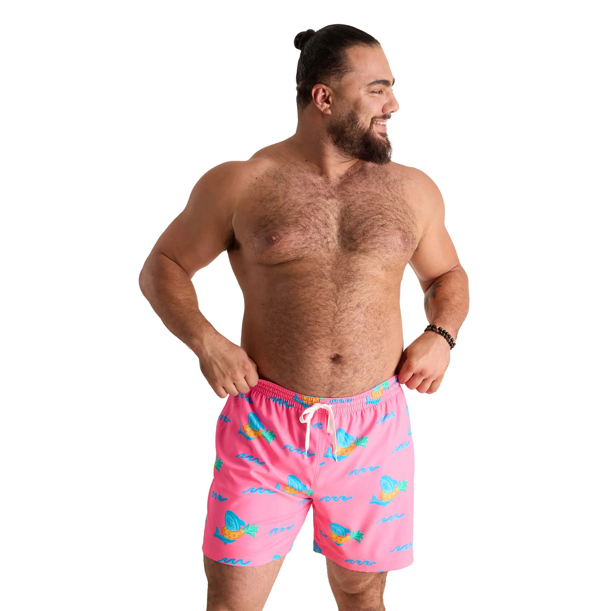 The Pineapple Floaters Lined 5.5 inch Swim Shorts