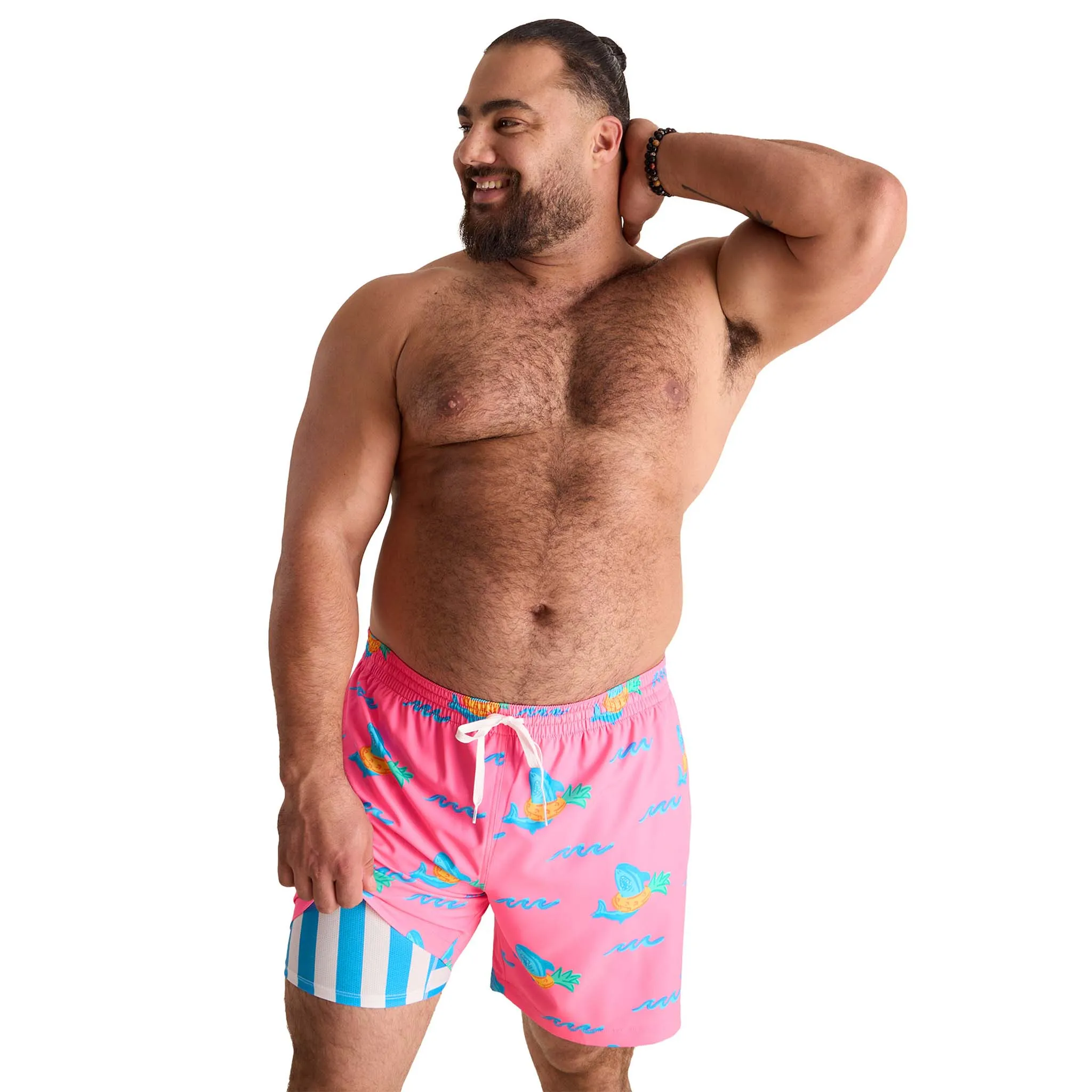 The Pineapple Floaters Lined 5.5 inch Swim Shorts