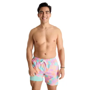 The Posh Palms Lined 5.5 inch Swim Shorts