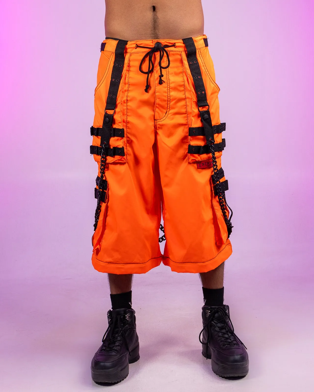 Tripp NYC Zip-Off Orange Space Out Pants