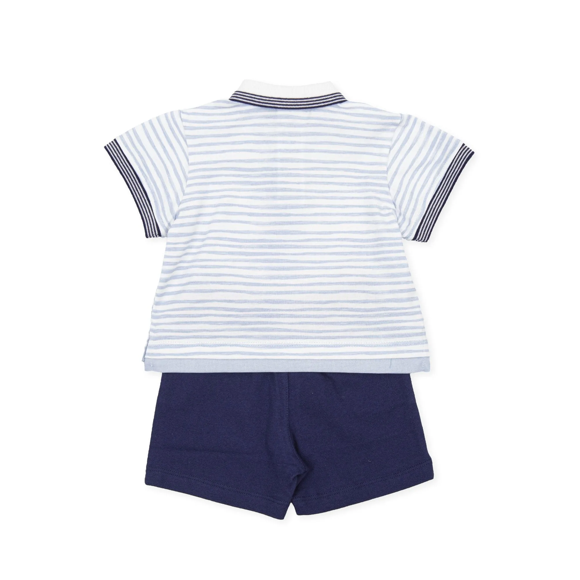Tutto Piccolo Striped Boys Two Piece Set