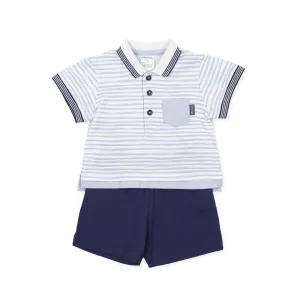 Tutto Piccolo Striped Boys Two Piece Set