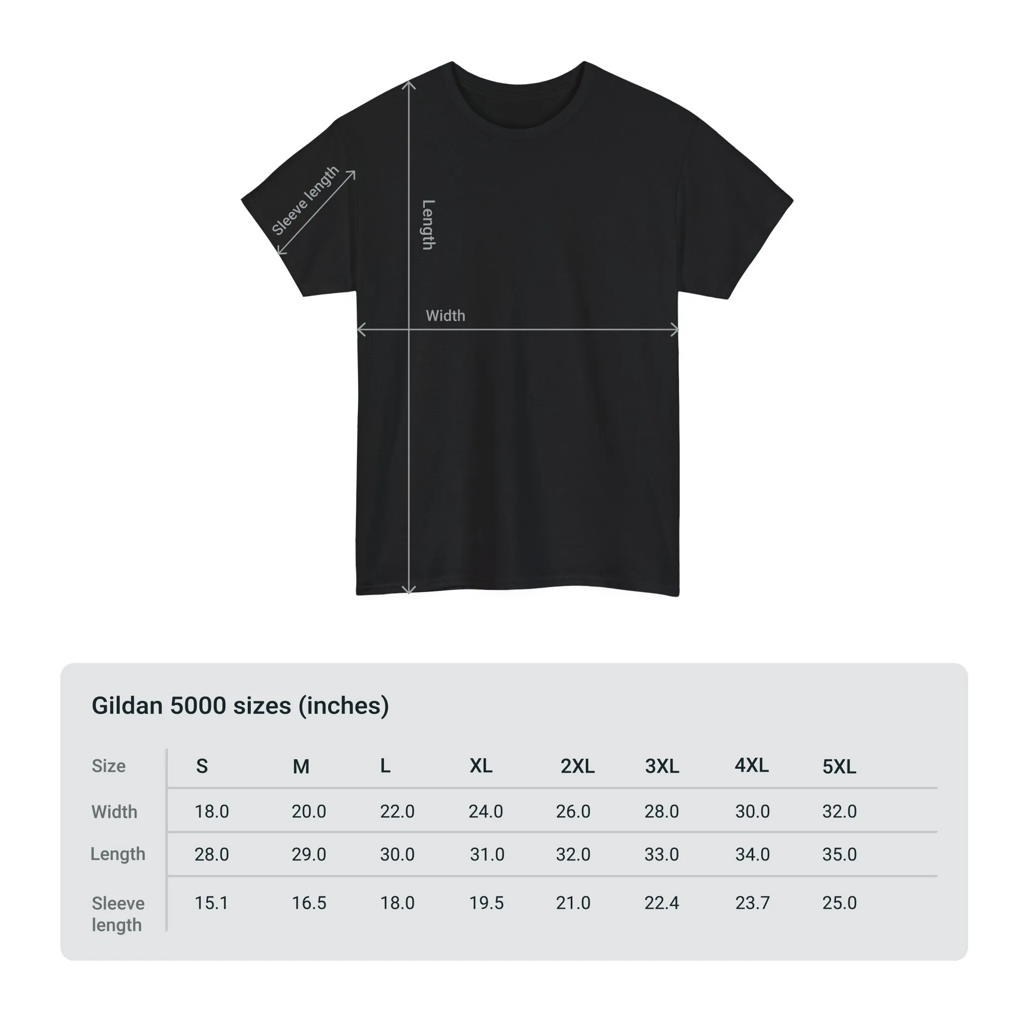 Unisex Heavy Cotton Tee - Antler Logo