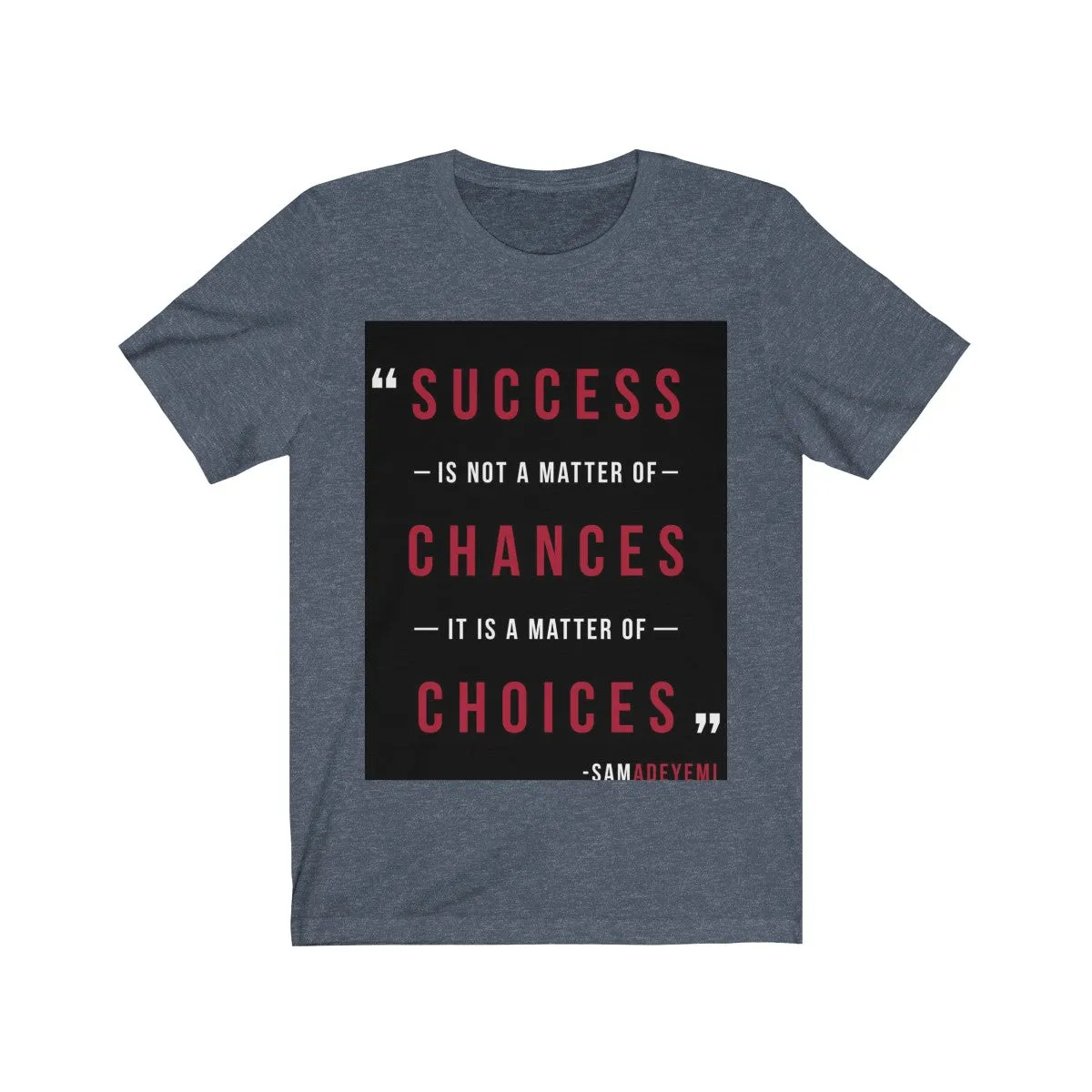 Unisex Jersey Short Sleeve Tee