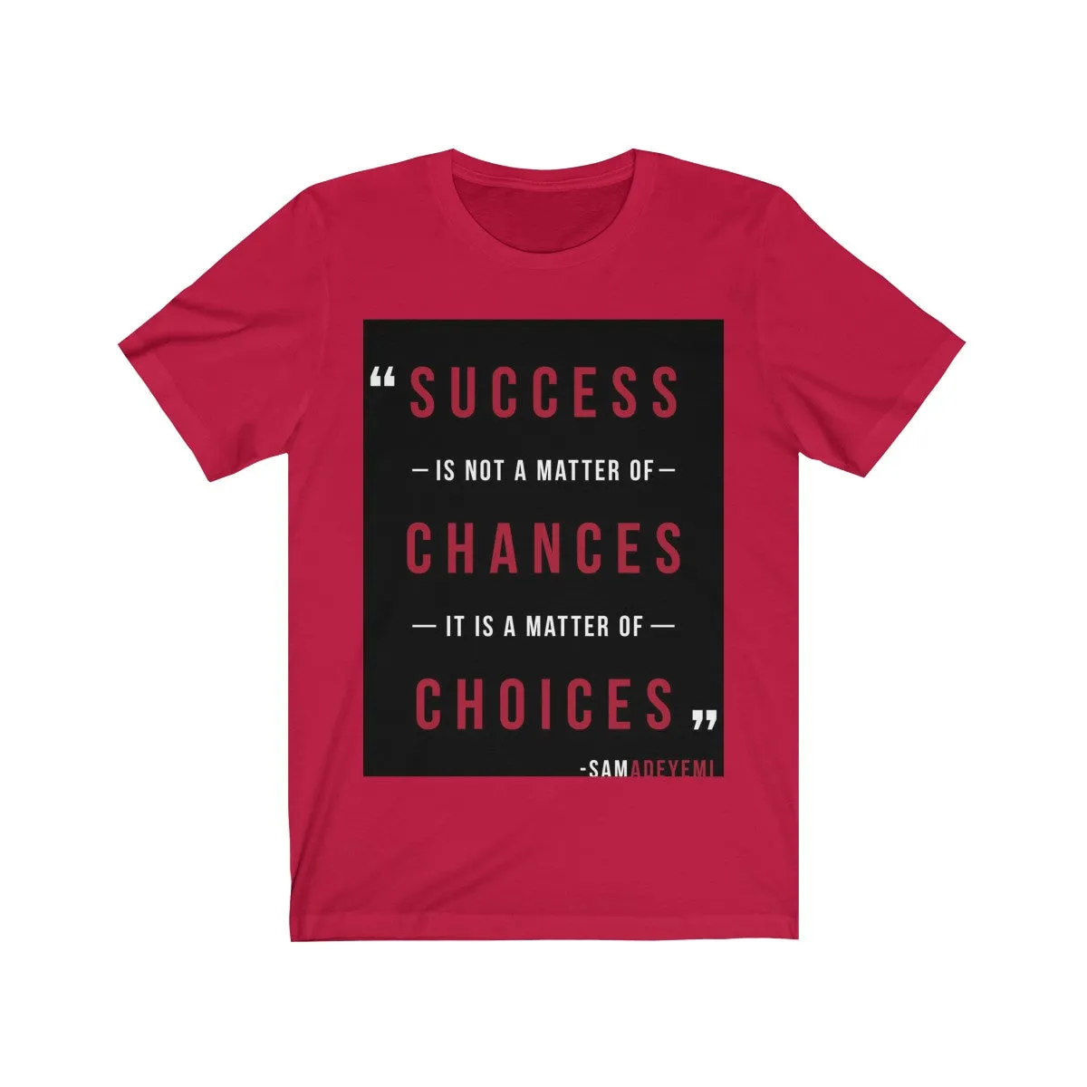 Unisex Jersey Short Sleeve Tee