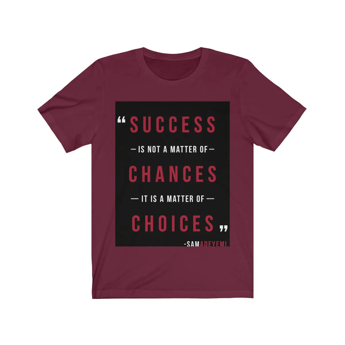Unisex Jersey Short Sleeve Tee