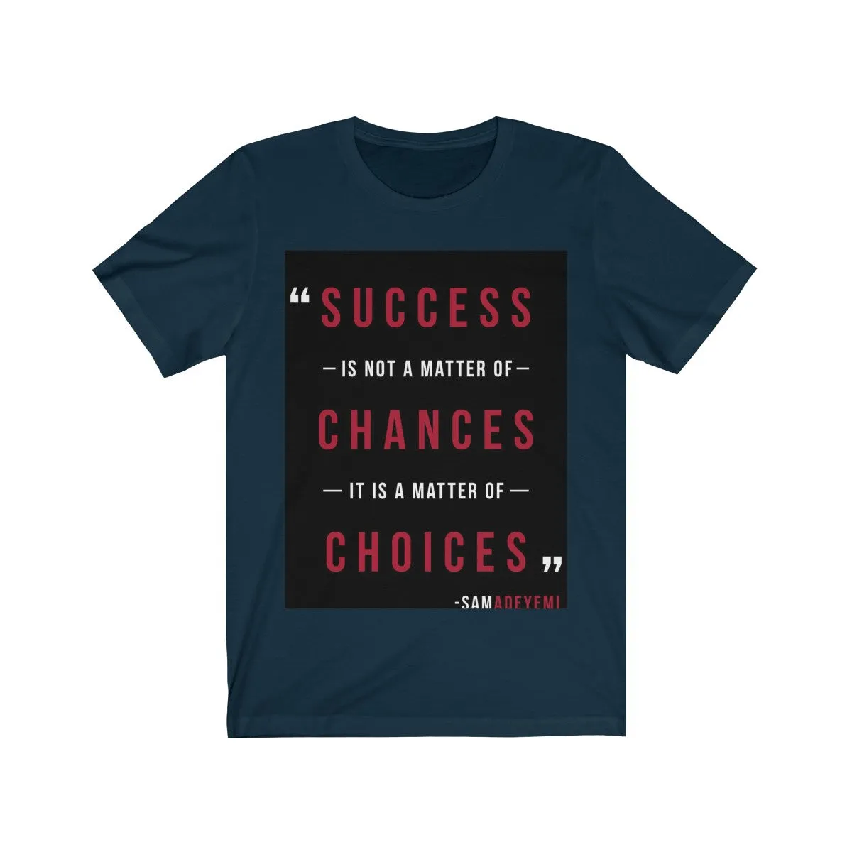 Unisex Jersey Short Sleeve Tee
