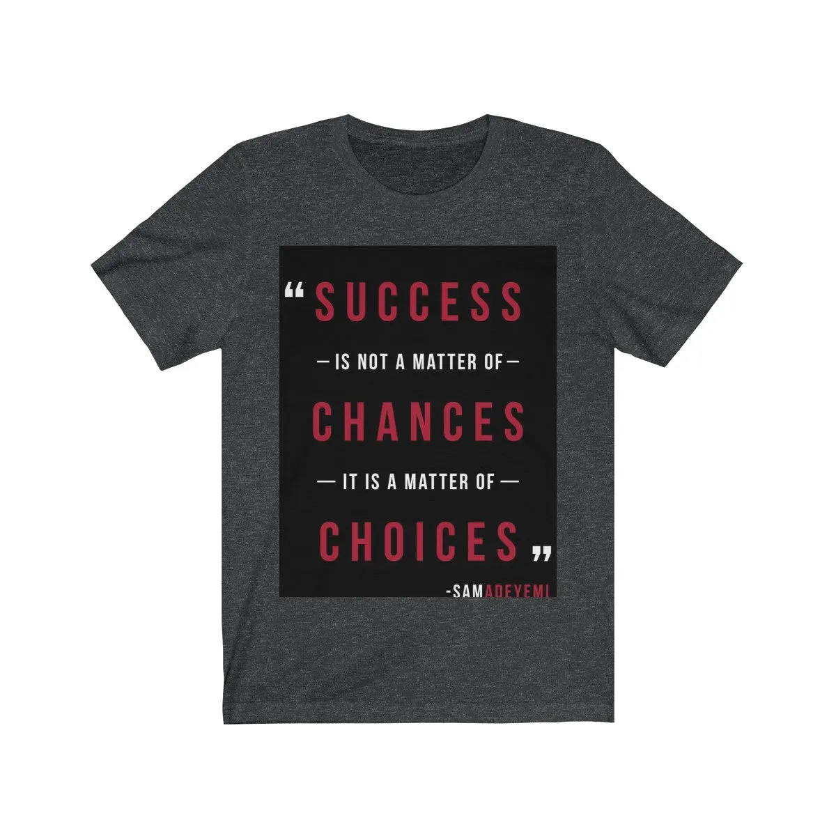 Unisex Jersey Short Sleeve Tee