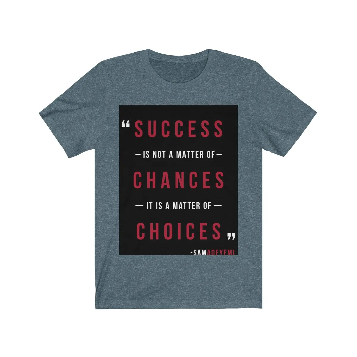 Unisex Jersey Short Sleeve Tee