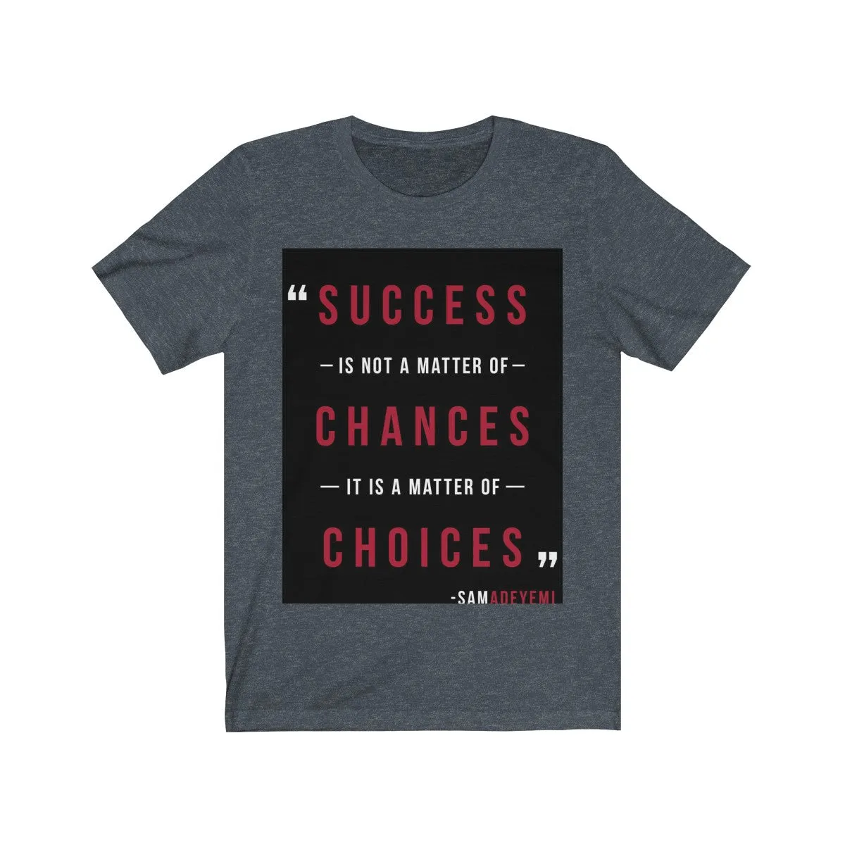 Unisex Jersey Short Sleeve Tee