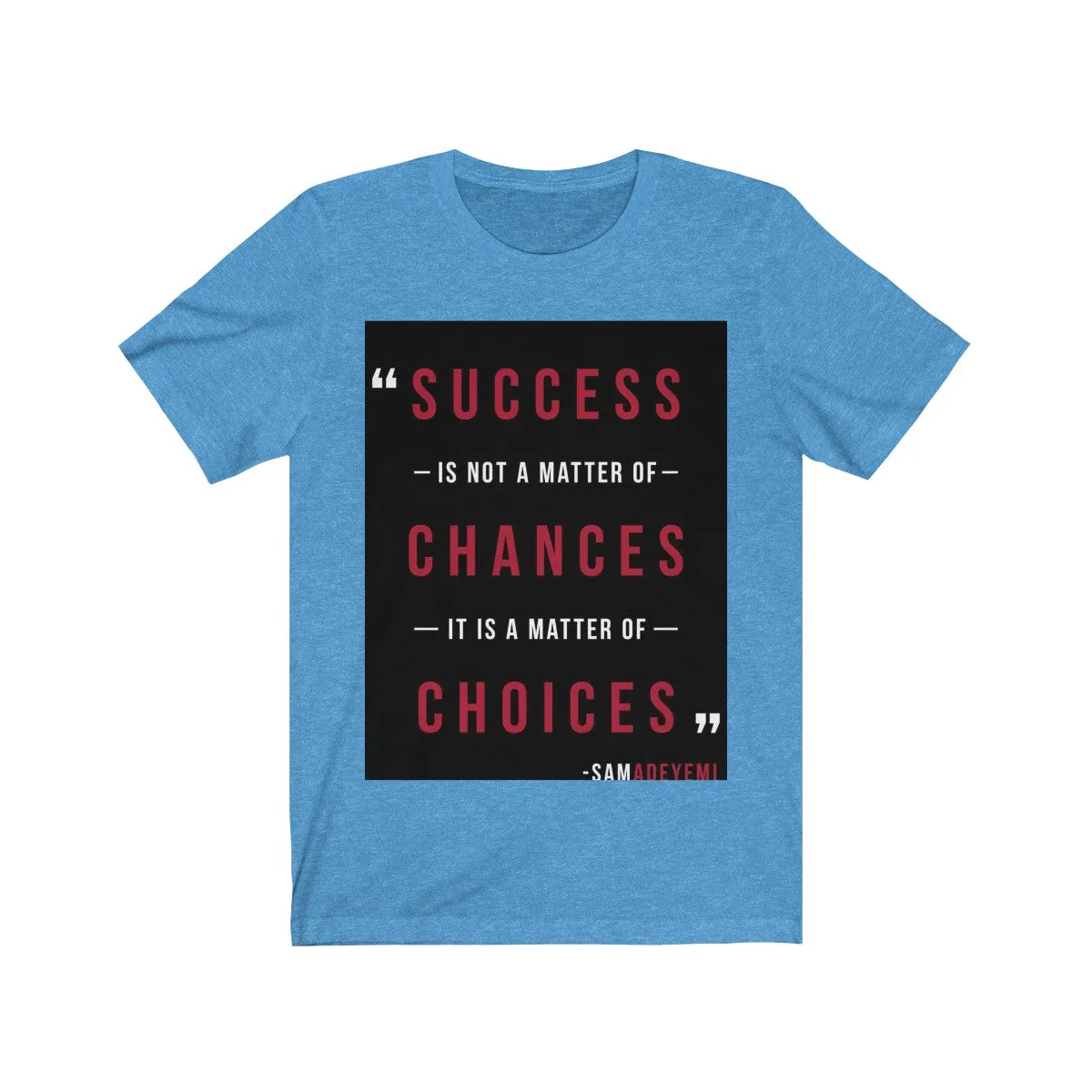 Unisex Jersey Short Sleeve Tee