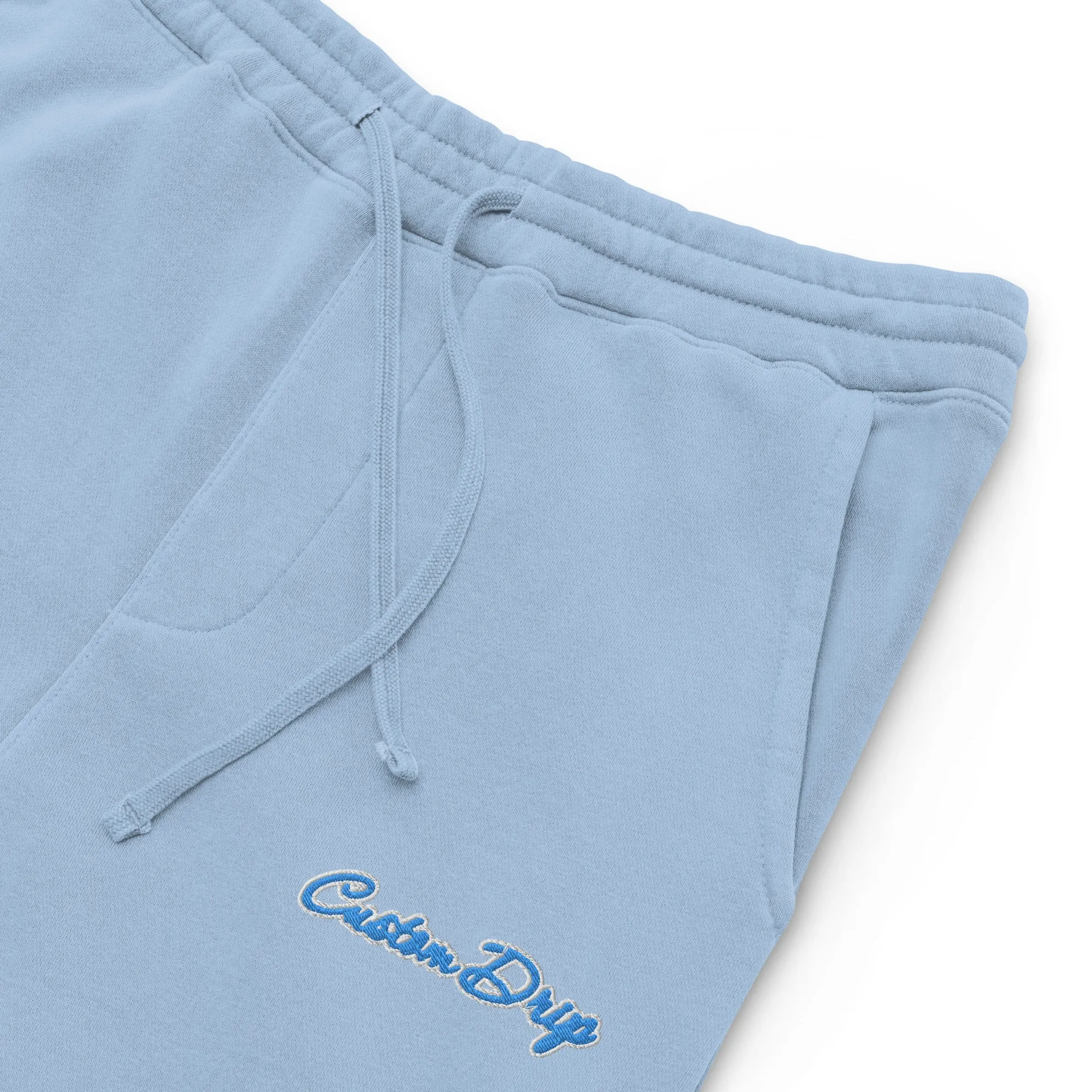 Unisex pigment-dyed Custom Drip sweatpants