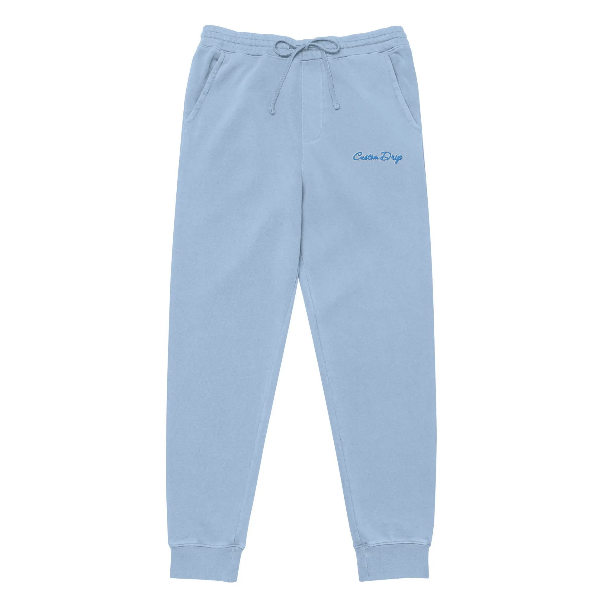 Unisex pigment-dyed Custom Drip sweatpants