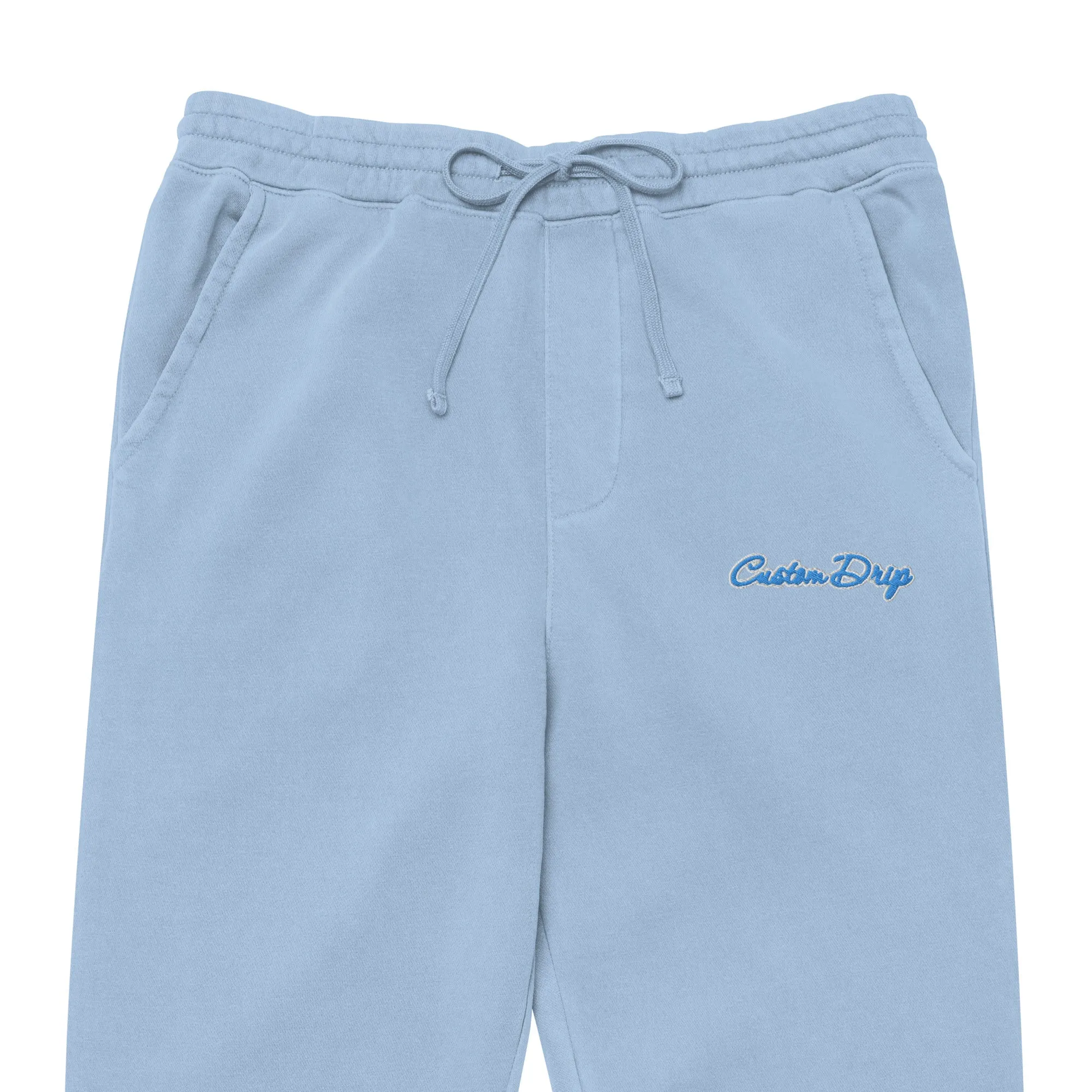 Unisex pigment-dyed Custom Drip sweatpants