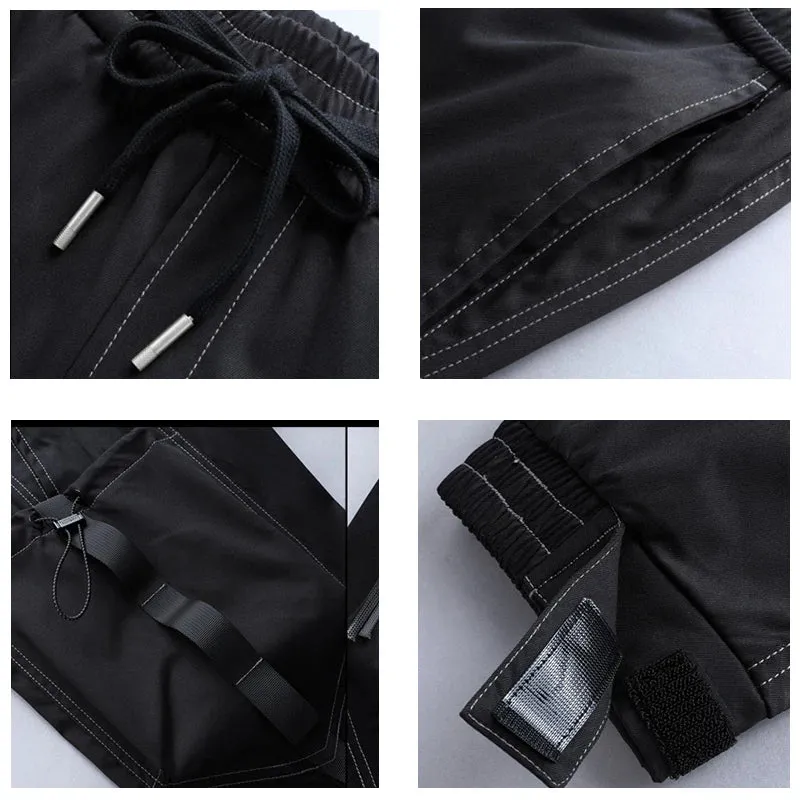 Urban Ribbons Cargo Joggers for Men