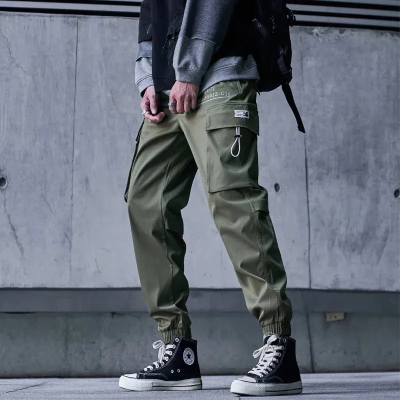 Urban Ribbons Cargo Joggers for Men