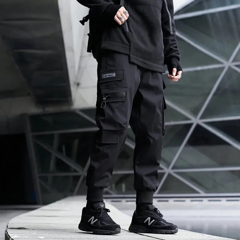 Urban Ribbons Cargo Joggers for Men