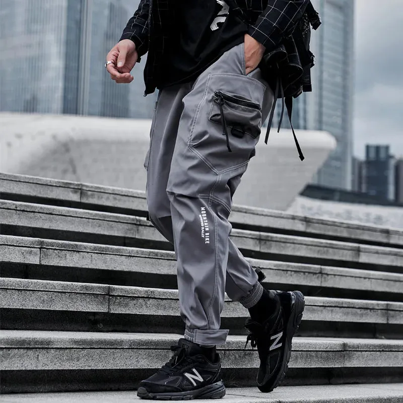 Urban Ribbons Cargo Joggers for Men