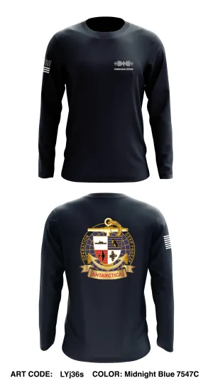 USCGC Polar Star (WAGB-10) Core Men's LS Performance Tee - LYj36s