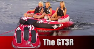 Used once! HO Sports GT3-R Towable, includes everything you need to tow as well as cover! Retails $500 