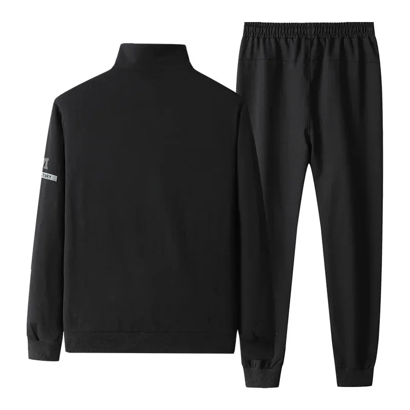 Versatile 2-Piece Joggers Tracksuit for Men 7XL