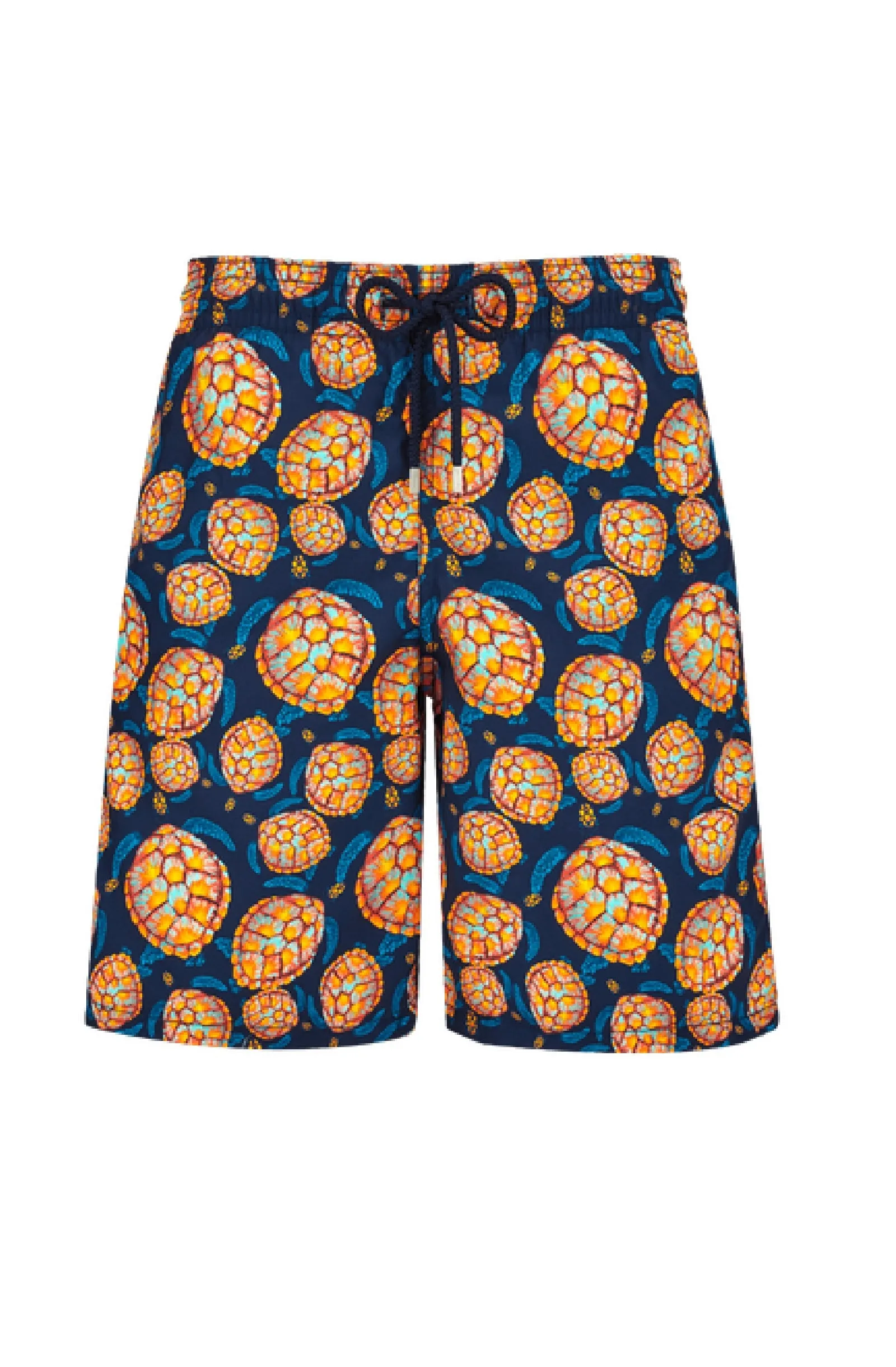 VILEBREQUIN Men Long Swim Shorts Carapaces