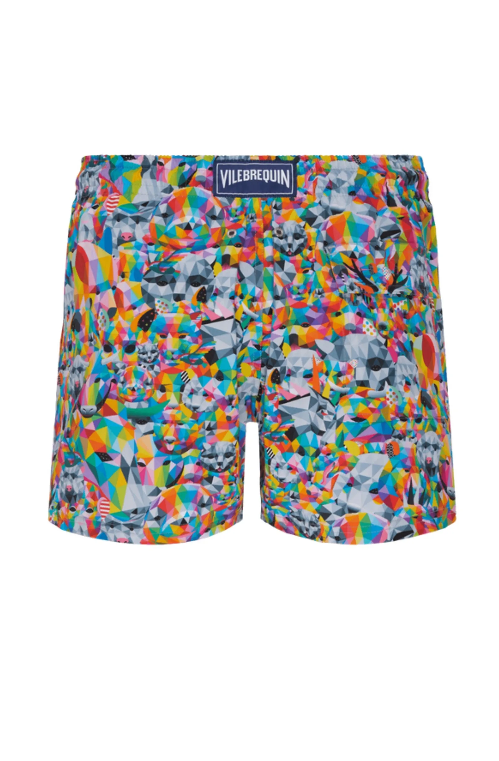 VILEBREQUIN Men Stretch Swim Shorts Animals - Okuda San Miguel