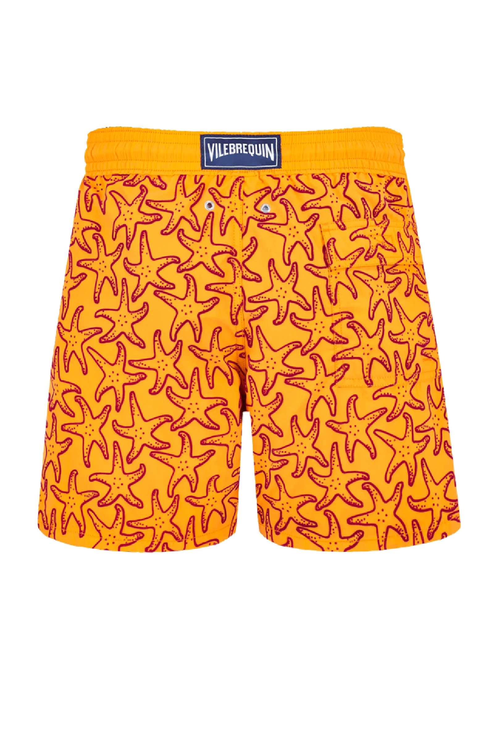VILEBREQUIN Men Swim Trunks Flocked Starlettes