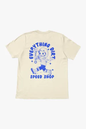 Vintage Tee - Blue