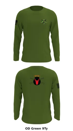 W Troop 1-113 Store 1 Core Men's LS Performance Tee - 9Ty