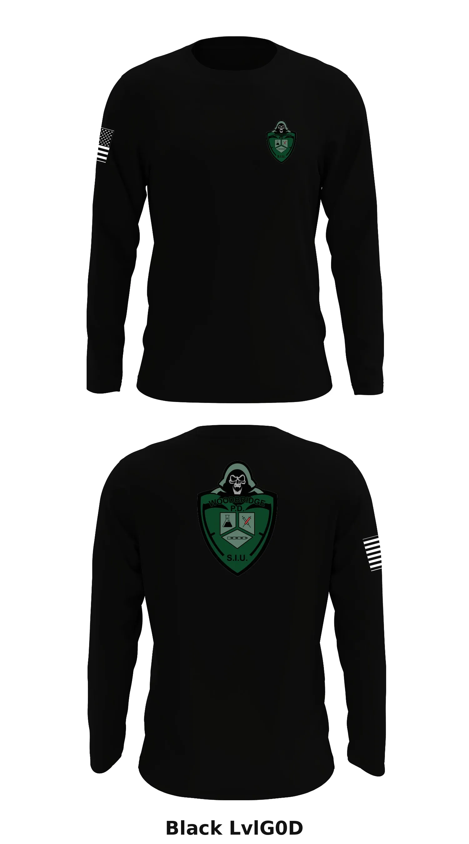 Woodbridge Police SIU Store 1 Core Men's LS Performance Tee - LvlG0D