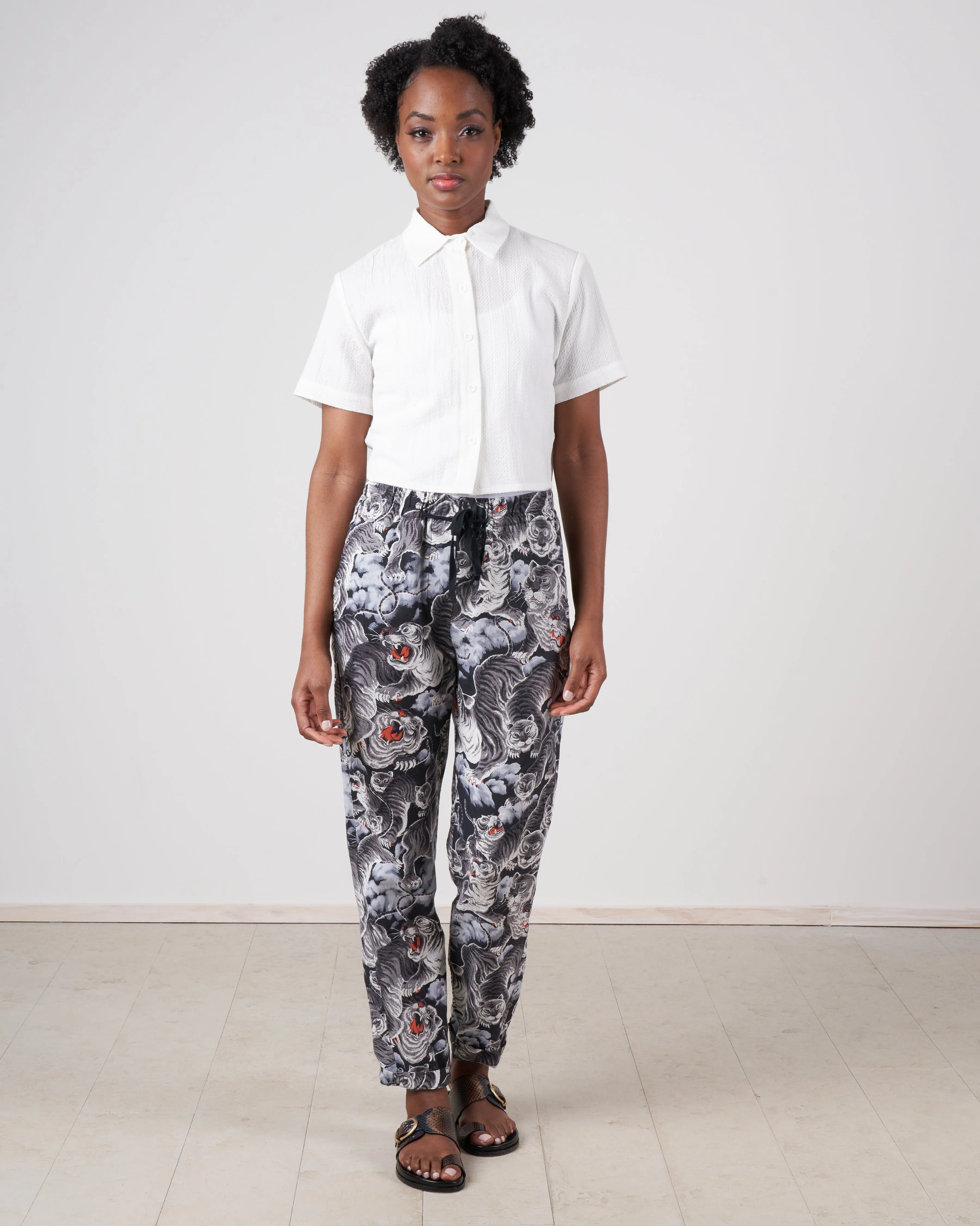 yucca pants - tiger grey
