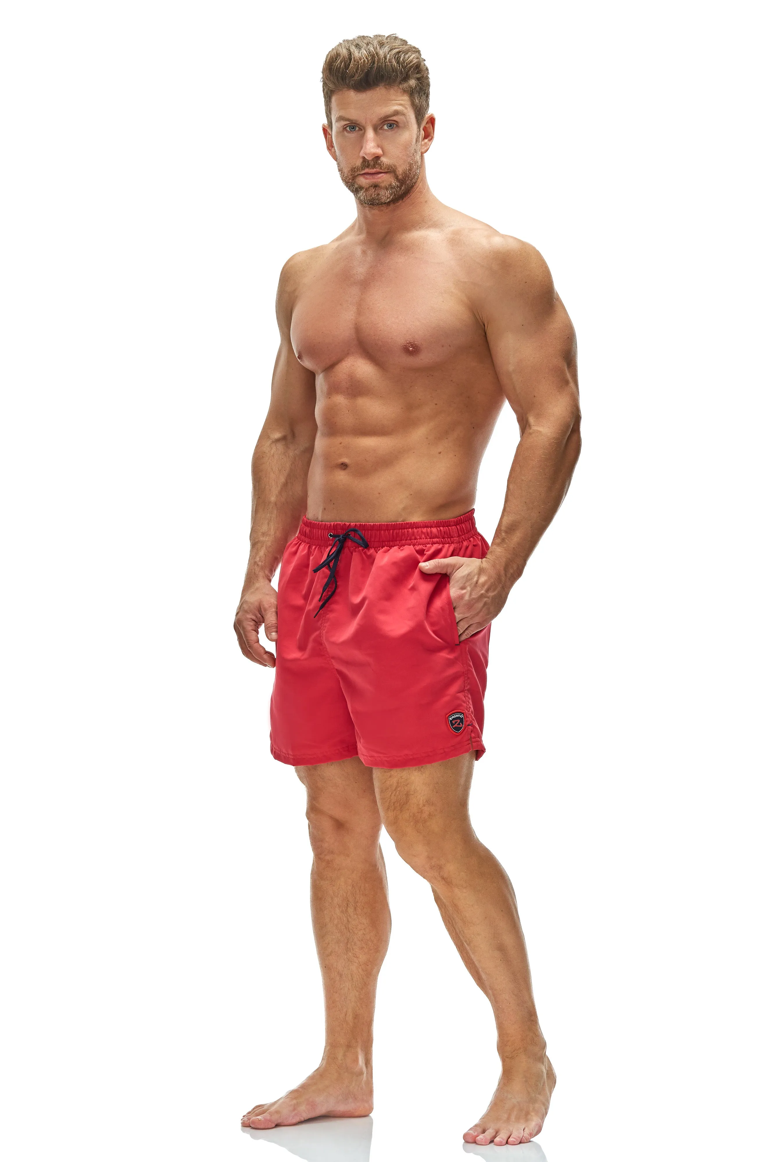 ZAGANO MEN SHORTS 5106-coral