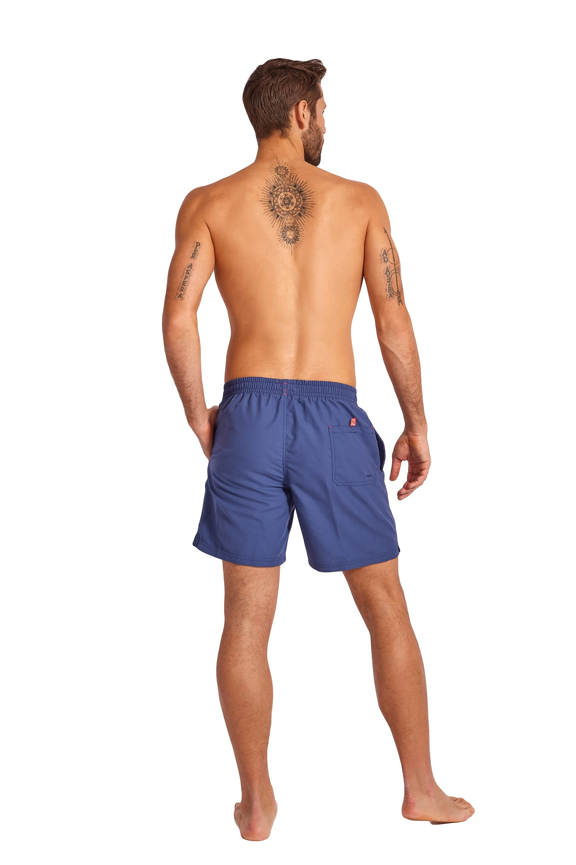 ZAGANO MEN SHORTS 5106 LONG-cobalto