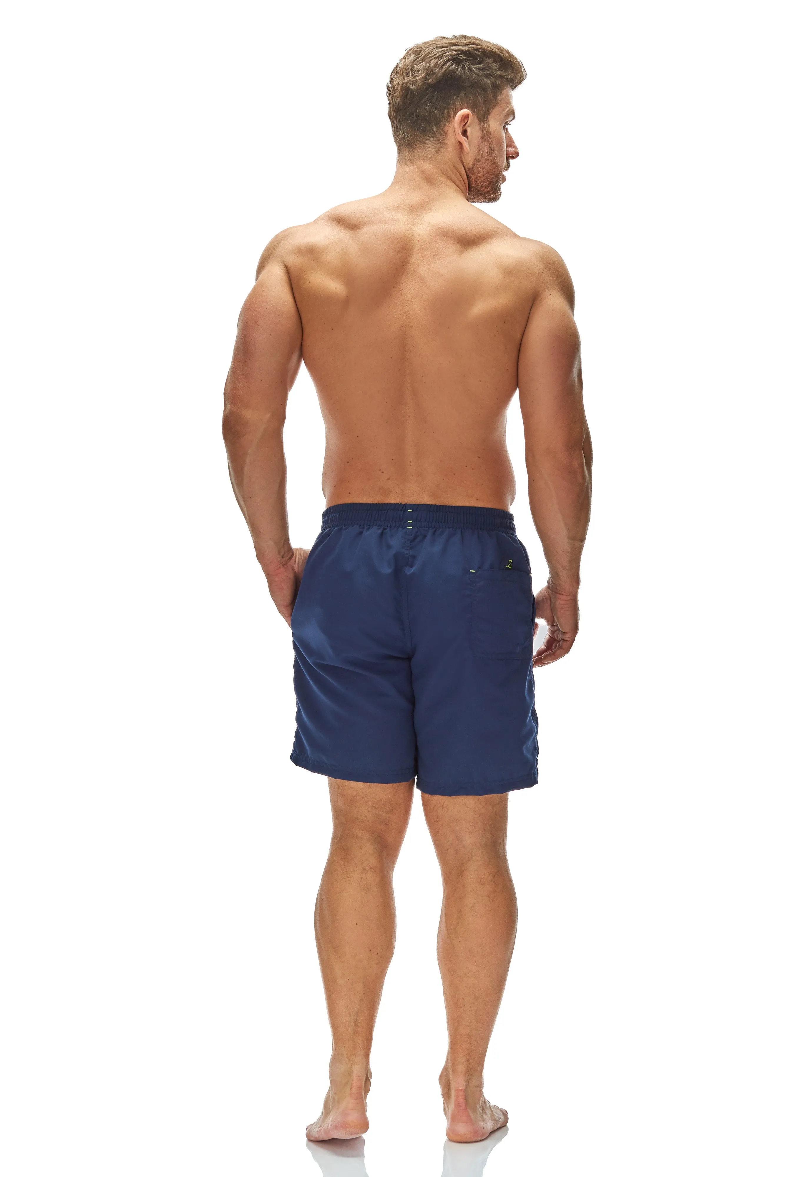 ZAGANO MEN SHORTS 5106 LONG-navy blue